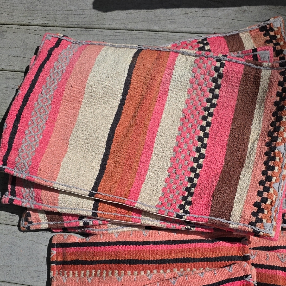 Colorful Striped Textile